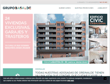 Tablet Screenshot of grupobasalde.com